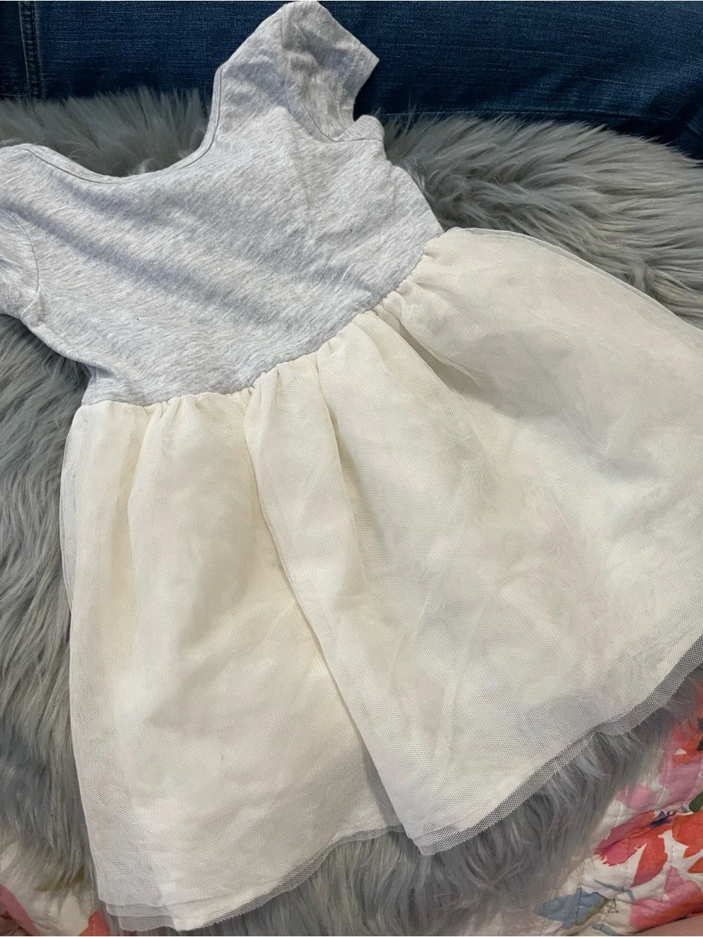 Cute baby girl dress Old navy dress tulle bottom 18 months #2792